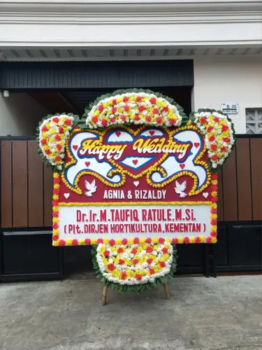 Papan Bunga Pernikahan kawasan industri delta silicon