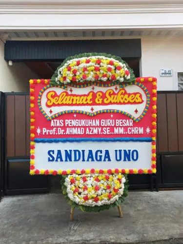 Papan Bunga Opening kawasan industri delta silicon
