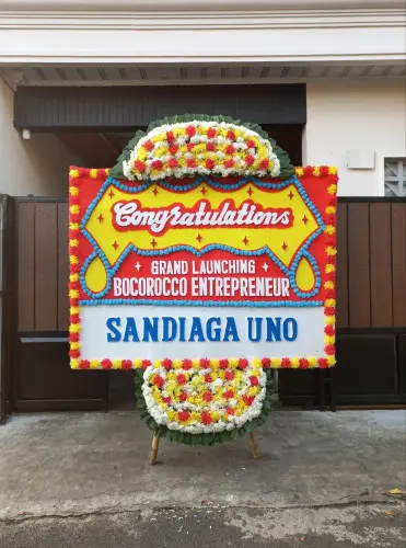 Papan Bunga Opening kawasan industri delta silicon