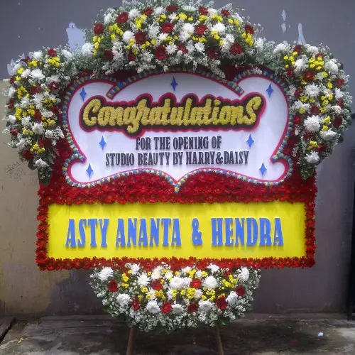 Papan Bunga Opening kawasan industri delta silicon